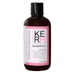 shampoo strutturante alla cheratina